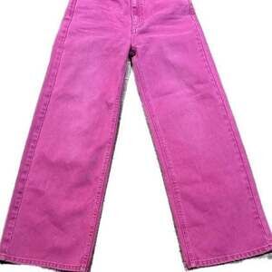 BDG Vibrant Pink Wide Leg Jeans,‎ High-Waisted